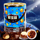 星球杯甜甜乐巧克力杯夹心饼干桶装大杯儿童零食 大杯桶装1000克*1桶（约50颗）