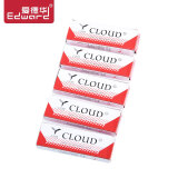 爱德华（EDWARD）理发器专业刀片刮刀刀片刮毛剃头发刮胡子通用不锈钢双面刀片
