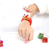 京唐 圣诞手环拍拍圈圣诞节幼儿园奖品拍拍圈圣诞派对礼品拍拍圈6个装