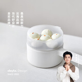 olayks立时 电煮锅多功能锅宿舍小电锅煎炒一体电热锅学生宿舍泡面电火锅电蒸锅 2L