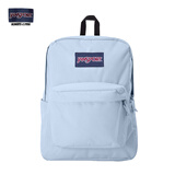 JANSPORT杰斯伯书包轻便双肩包男女旅行包简约背包电脑包学生校园 4QUE7G7雾霾蓝-隔层+侧袋