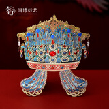 中国国家博物馆孝端皇后凤冠木质冰箱贴博物馆文创创意装饰品送朋友特色礼物 国博孝端皇后凤冠木质冰箱贴