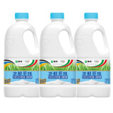 蒙牛自然风味酸奶1.1kg 水果捞用原味酸奶 大桶装 原味酸奶*3桶(保温箱+冰袋)