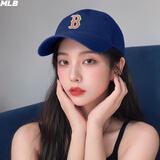 美职棒（MLB）官方男女帽子虞书欣同款软顶棒球帽春夏运动遮阳鸭舌帽生日礼物 波士顿队/宝蓝色（66升级款） 均码 F
