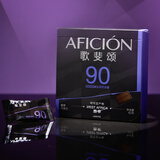 歌斐颂黑巧克力 62g 90%纯可可脂 健身网红休闲零食考试高考礼物苦糖果