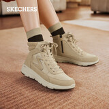 斯凯奇（Skechers）女靴春中帮鞋雪地靴防滑减震百搭休闲鞋棉鞋144198