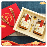高原云品【云南农家土蜂蜜】百花蜜 高原新蜜结晶 纯蜂蜜 送礼 500g*2瓶 蜂蜜礼盒