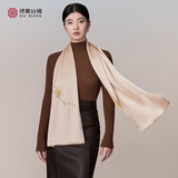 绣娘丝绸桑蚕丝真丝苏绣丝巾礼盒女士高档围巾披肩送长辈妈妈生日礼物