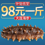 皇家麒麟 即食海参 即食大连刺参单个装 500g深海辽刺参海参干货水产礼盒 5A即食海参 8-12只/斤 两斤装