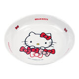 五和（WUHE）儿童早餐盘凉菜盘家用水果盘小碟子小食盘配菜盘哆啦A梦卡通餐具 凯蒂猫(20.6cm*3.8cm)