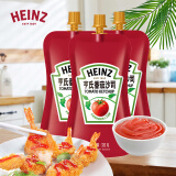 亨氏（HEINZ）番茄沙司袋320g意大利面薯条披萨寿司炸鸡酱料家用 320g*3袋