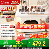 美的【国家补贴8折】厨房小家电小滋味微波炉变频家用小型百搭复古转盘式经典双旋钮轻音M20H4