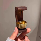 Murcia儿童玩具多巴胺门铃木质吸门式风铃入户进门提醒挂件门铃铛挂饰