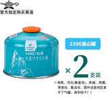 千石阿拉丁卡式炉气罐液化小瓶便携式丁烷燃气罐 2瓶230G高山罐