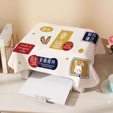 纯调打印机防尘罩盖布空气炸锅笔记本电脑茶盘遮尘布多用方巾盖巾 全面提升 45*45cm(笔记本适用)