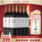 红魔鬼（Casillero del Diablo）佳美娜干红葡萄酒 750ml*6瓶整箱装 智利进口红酒