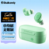 Skullcandy 骷髅头 Sesh Evo小魔豆二代 TWS真无线蓝牙耳机 入耳式降噪3场景模式 薄荷绿