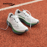 Saucony索康尼菁华15跑鞋男轻量缓震透气专业运动训练运动鞋Kinvara 15 白灰230【专供色】 42