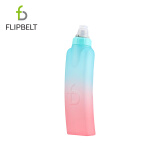 Flipbelt飞比特运动跑步水壶马拉松便携软水杯健身大容量水瓶杯子升级款 3.0 科莫多粉330ml（温变新款） 水壶