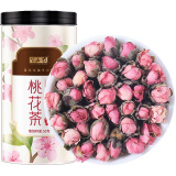 半山农 桃花茶50g 桃花茶叶 新花桃花干桃花瓣花苞花草茶