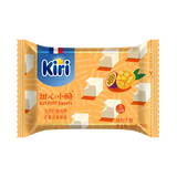 KIRI甜心小酪kiri奶油奶酪小方再制干酪涂抹芝士进口零食即食高钙 芒果百香果味78g【共15粒】