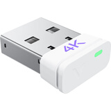 雷柏（Rapoo）V3M V+无线游戏技术鼠标高速率接收器 瑞昱芯片4K型即插即用 支持VT1/VT3/VT9Air等游戏鼠标 V3M白色