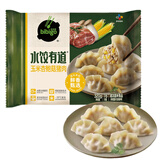 必品阁水饺有道玉米杏鲍菇猪肉水饺320g