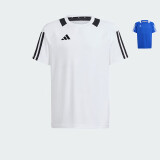 阿迪达斯（adidas）童装春夏儿童足球运动短袖比赛球衣男中大童吸湿快干T恤IS0333