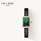 LOLA ROSE罗拉玫瑰小绿表手表女士学生百搭通勤轻奢高级感女表生日礼物女生