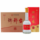 琅琊台52度口粮白酒固态法浓香型高度酒山东青岛产 6瓶装纯粮酒 配3袋子 52度 500mL 6瓶