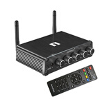 梵声 FAMSHION 发烧 无损蓝牙音频接收器播放器5.2U盘话筒老功放机音响音箱转换适配器HIFI 主机（遥控器+电源线）