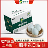 蛋队长绿壳土鸡蛋新鲜天然营养30枚50枚散养富硒土地现捡现发 新鲜天然营养绿壳土鸡蛋30枚