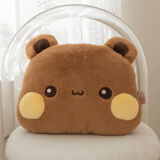 室品（roomthing）一二布布大脑袋毛绒啾啾叫玩具抱枕布娃娃玩偶公仔可爱礼物女靠枕 布布【正版IP授权】 大头抱枕+无纺布袋