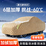 金雨保汽车棉车衣冬天加厚牛津布全罩新款防冻遮阳车套外罩东北保暖专用 【御寒防冻-常规棉被款】暖咖-下单备注车型 【SUV/越野车专用】600D加棉牛津布防冻防雪霜