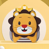 第九城堡幼儿园儿童书包男孩生日礼物卡通动物可爱背包女孩透气宝宝小书包