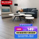 贝尔（BBL） 地板 纯实木地板 18mm 家用环保 时尚花色 木地板 红枫古道 BNK-03