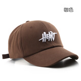 千牧朗帽子男女韩版时尚棒球帽软顶帅气显脸小防晒鸭舌帽户外休闲遮阳帽 咖色