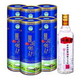 闷倒驴内蒙古高度8年老酒白酒清香型52度500ml*6瓶圆桶装龙年好礼