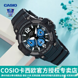 卡西欧（CASIO） 男表女表卡西欧手表男女情侣表学生时尚运动表太阳能双显电子表 MCW-100H-1A2VDF多啦A梦