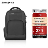 新秀丽（Samsonite）电脑包双肩包商务背包笔记本包休闲都市36B*09010黑色15英寸