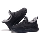 回力/Warrior老人鞋秋冬加绒保暖加厚中老年人雪地靴奶奶鞋冬款棉鞋休闲鞋妈妈鞋 KGH0687 黑色 38