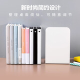 佳茉书架书立桌面书挡板立L型书支架书架隔板书立架桌上隔书板书隔板l型架子铁书立创意2片装开学季