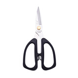 兴财多功能厨房剪刀不锈钢家用剪子剪肉食物剪子鸡骨剪开瓶盖刮鱼鳞 强力剪B