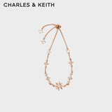 CHARLES&KEITH六芒星之夜太阳星手链女生日礼物CK5-12120340 Rose Gold玫瑰金色 1个