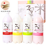 久感久感 糯米酒 5° 延边朝鲜族甜米酒 玛格丽 750ml×2瓶烧烤季 5度 1.25L 4瓶 (4种口味礼盒装)