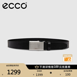 爱步（ECCO）男士礼盒礼盒皮带 简约金属扣正装腰带 9105889 黑色910588990000 120cm
