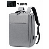 适用华为MateBook16s/D16/14s电脑包16英寸商务双肩包D14防震背包 23灰色 无标 【气囊防摔】 16英寸