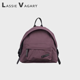 LASSIE VAGARY董洁同款包包轻便双肩包女大学生书包2025新款旅行户外超轻男通勤 紫色小号11寸【儿童成人均可】