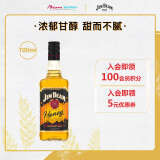 金宾（Jim Beam）波本 威士忌 蜂蜜 力娇酒 洋酒 700ml