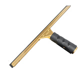 ANGUS刮玻璃神器擦窗器黄铜刮刀刮水器刮板擦玻璃刮子专业保洁清洁工具 加厚铜刮35CM玻璃刮水器（不含杆